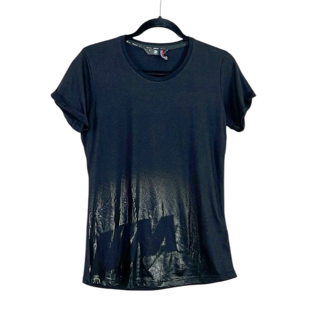 BMW M Series logo tee in black size Small